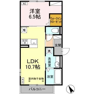 DーCRINUM 御殿場Ⅱ【2階】の間取り