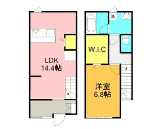 メゾネット フォーテラス【1階】の間取り