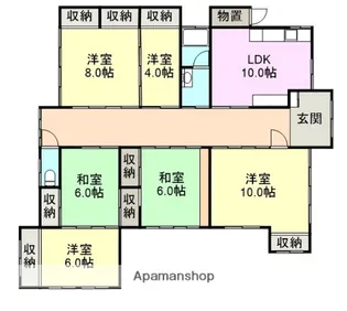 静岡県御殿場市中畑【一戸建】の間取り