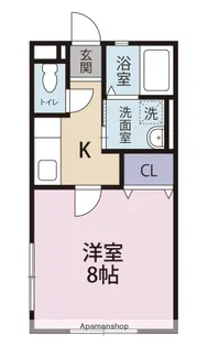ヒルトップ【1階】の間取り