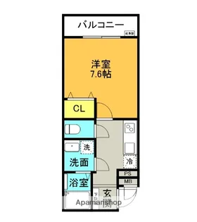 ヴィガラス大手町【2階】の間取り
