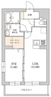 グランノール【4階】の間取り