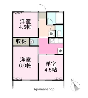ツーリングベース須走高原【106号室】の間取り