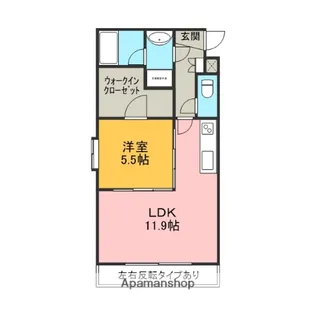 グリーンヒルタカハシⅢ【101号室】の間取り