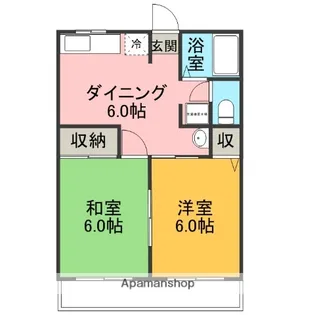 平喜A【1階】の間取り