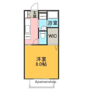 祖谷形の杜【2階】の間取り