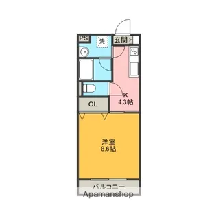 グリーンヒル タカハシ【3階】の間取り