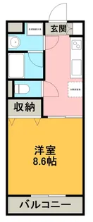 ソフィアハイム雙葉【205号室】の間取り