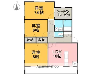 パラーシオ・K【2階】の間取り