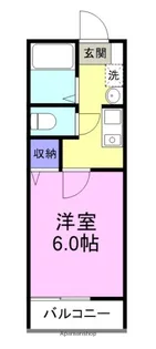 TUCHIYAコーポ【101号室】の間取り