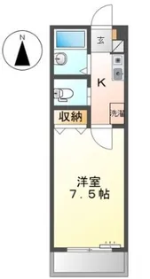 アプローズ【3階】の間取り