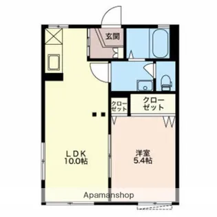 フレグランス永塚【1階】の間取り