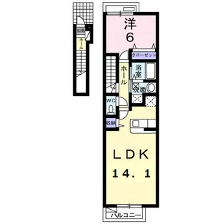 サン・セレーノ【2階】の間取り