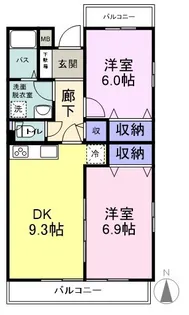 カンパネッロ【1階】の間取り