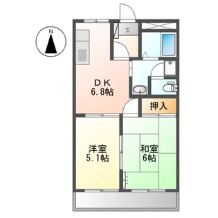 プロニティKANDA【2階】の間取り