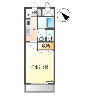 エヴァーグリーン【2階】の間取り