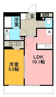 ザ・ハウス2【3階】の間取り