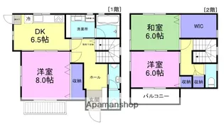 静岡県田方郡函南町間宮【一戸建】の間取り