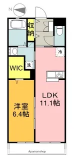 シュルーク【3階】の間取り