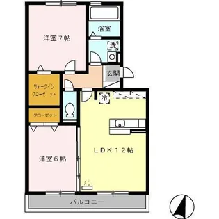 エトワールS【3階】の間取り