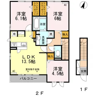 プリマヴェーラ【2階】の間取り