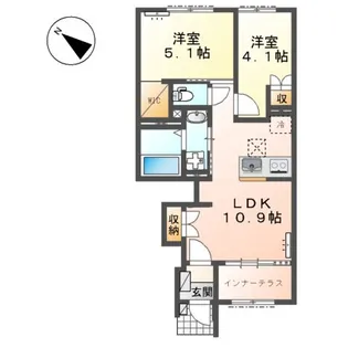 清水町徳倉アパート【105号室】の間取り