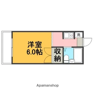 アリーズ【303号室】の間取り