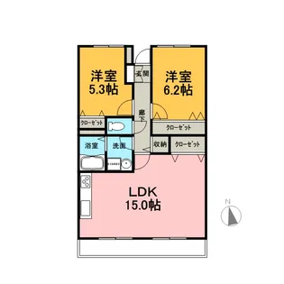 エル・パラシオ【3階】の間取り