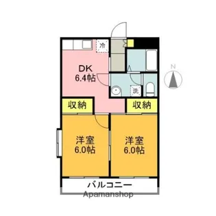 福信ビルⅢ【2階】の間取り