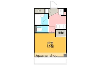 ベルメゾン神明【3階】の間取り