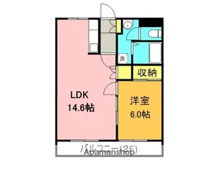 シーガルⅡ【2階】の間取り