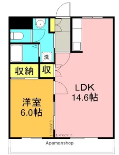 シーガルⅡ【2階】の間取り