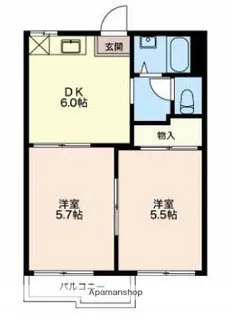 ラプラスいずみ【2階】の間取り