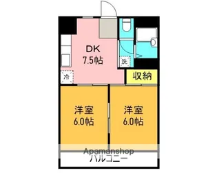 田代マンション【3階】の間取り