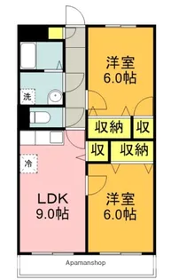 アーバンコートⅡ【2階】の間取り