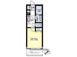アビターレ【1階】の間取り