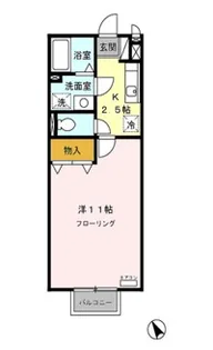 サンガーデン【2階】の間取り