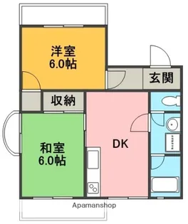 サンシャイン芙蓉【1階】の間取り