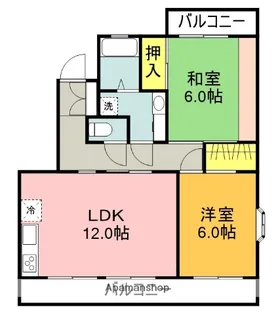 エクセルオオタケ【1階】の間取り