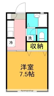 サーティンガーデンCD【D103号室】の間取り