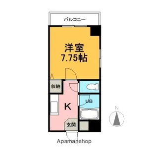 リエス沼津平町【201号室】の間取り
