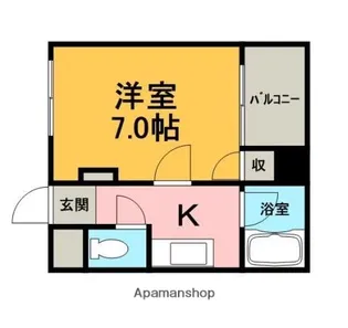 リエス沼津平町【3階】の間取り
