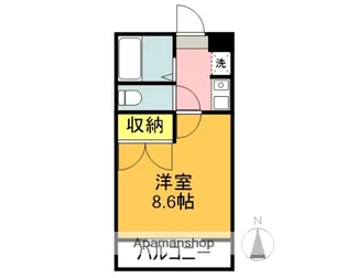 ドエル【2階】の間取り