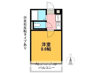 ドエル【2階】の間取り