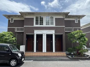 スクエアハイツB【1階】の外観