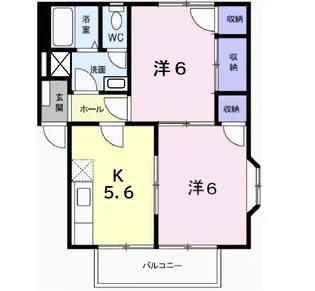 フラットYOU【2階】の間取り