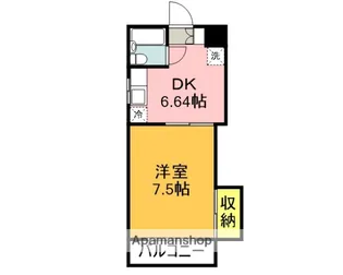 メゾン富士【3階】の間取り