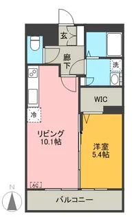 アネックス トガリーゼ【3階】の間取り