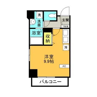 アビターレ平町【6階】の間取り