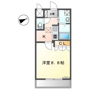 グラン チェスタ【1階】の間取り